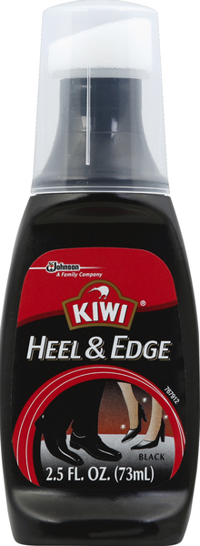 Kiwi Polish, Heel & Edge, Black