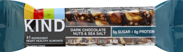 KIND Nuts & Spices Bar, Dark Chocolate Nuts & Sea Salt