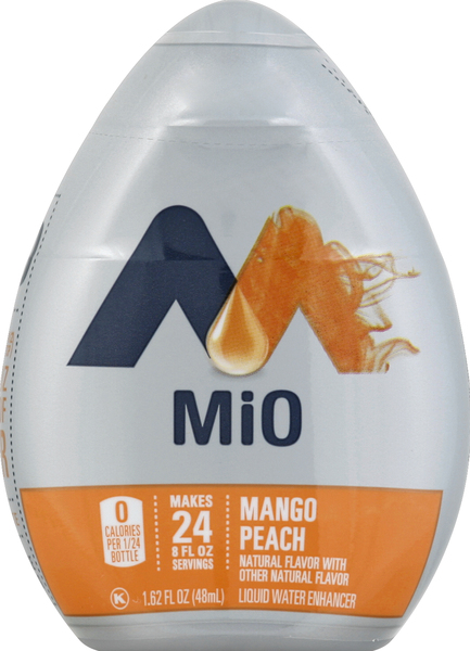MiO Liquid Water Enhancer, Mango Peach