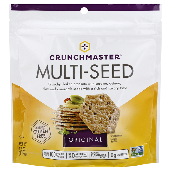 Crunchmaster Crackers, Original, Multi-Seed