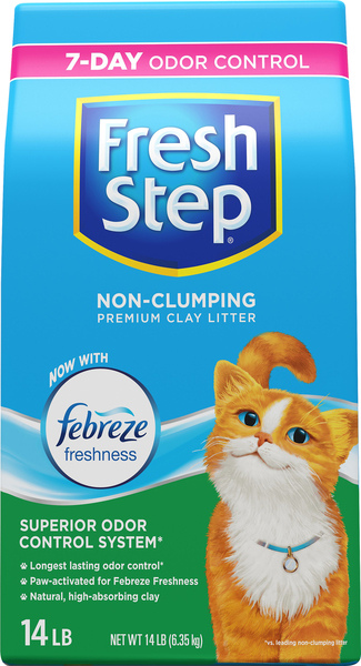 Fresh Step Clay Litter, Premium, Non-Clumping