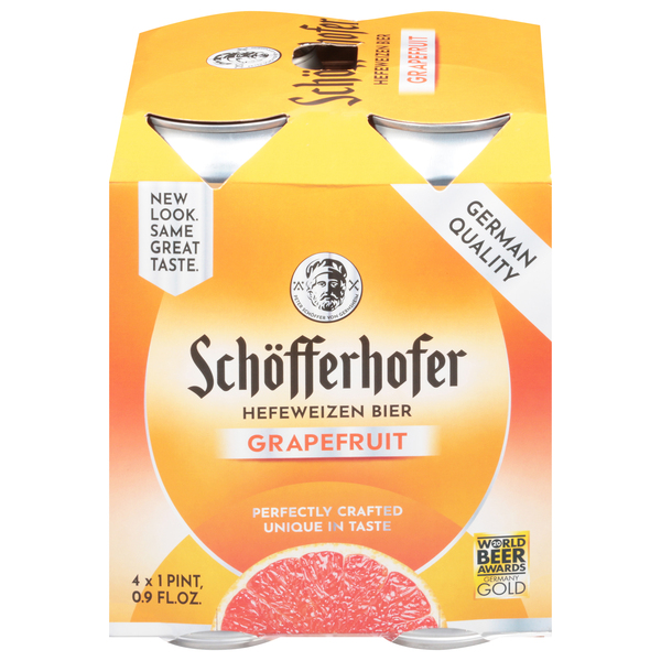Schofferhofer Beer, Heffeweizen, Grapefruit