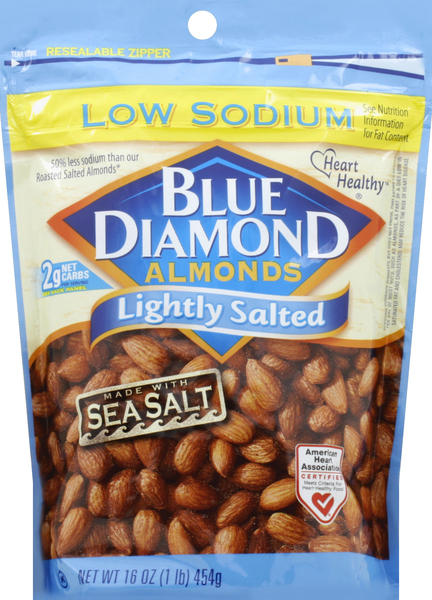 Blue Diamond Almonds, Lightly Salted