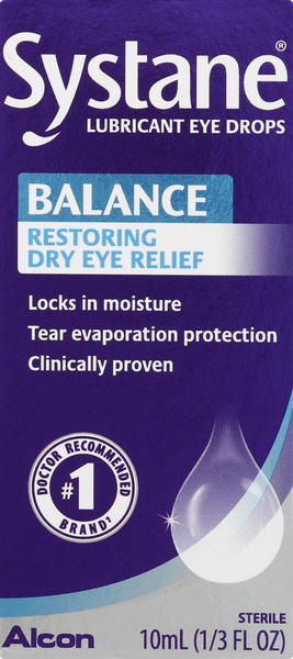 Systane Eye Drops, Lubricant, Clinical Strength