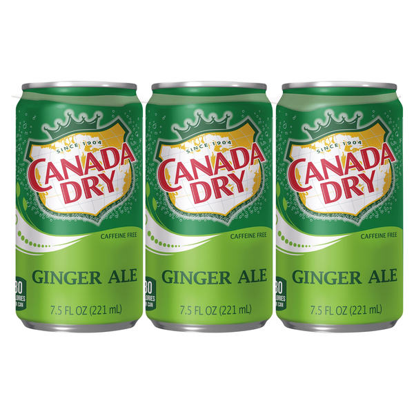 Canada Dry Ginger Ale, Caffeine Free