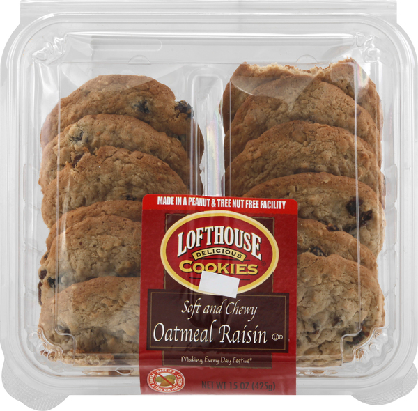 Lofthouse Cookies, Oatmeal Raisin