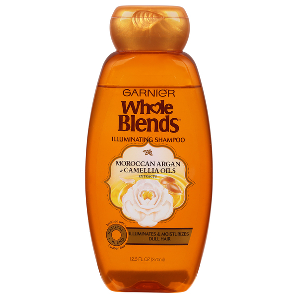 Whole Blends Shampoo, Illuminating, Moroccan Argan & Camellia Oils Extracts