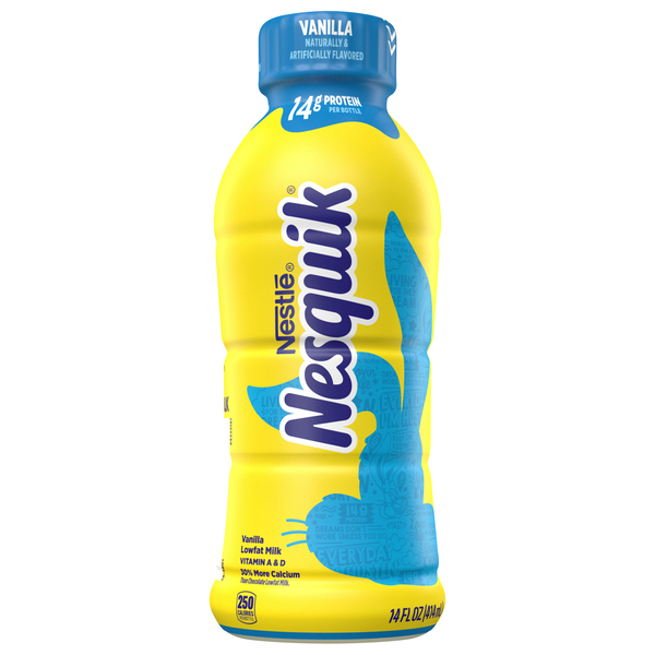 Nesquik Milk, Lowfat, Vanilla