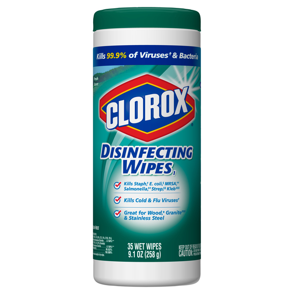 Clorox Disinfecting Wipes, Fresh Scent