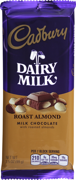 Cadbury Milk Chocolate, Roast Almond
