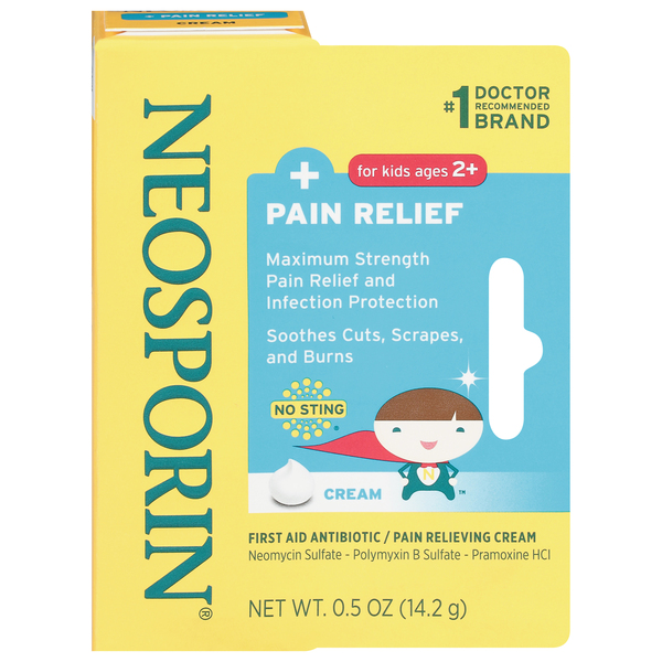 Neosporin Pain Relief Cream, for Kids