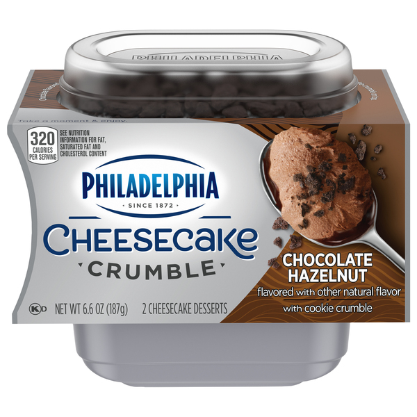 Philadelphia Cheesecake Crumble, Chocolate Hazelnut