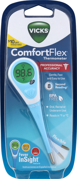 Vicks Thermometer, ComfortFlex
