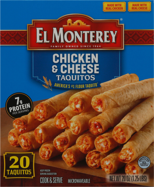 El Monterey Taquitos, Chicken & Cheese