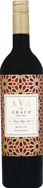 Ava Grace Vineyards Merlot, California, 2015