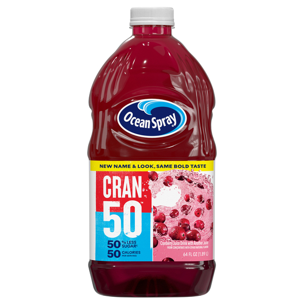 Ocean Spray Juice, Cran, 50