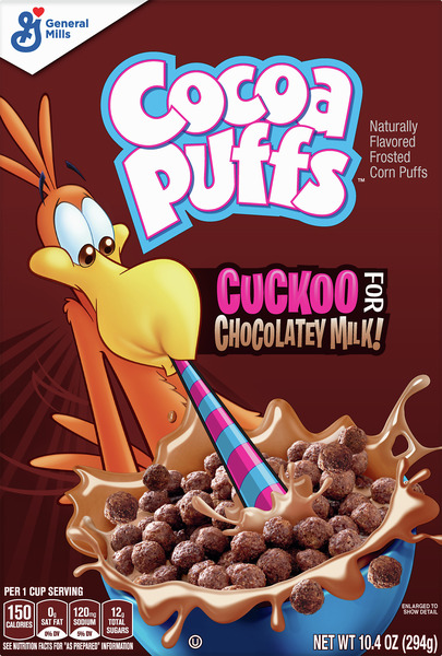 Cocoa Puffs Corn Puffs, Frosted