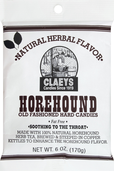 Claeys Hard Candies, Old Fashioned, Horehound