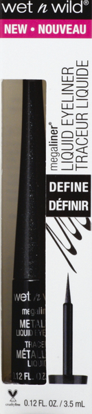 Wet n Wild Liquid Eyeliner, Define, Cosmic Black 111A