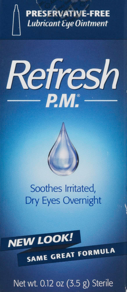 Refresh Eye Ointment, Lubricant, PM