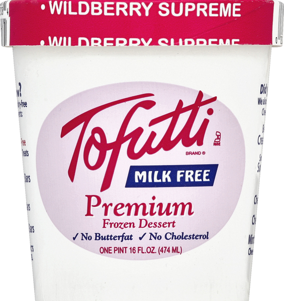 Tofutti Frozen Dessert, Premium, Wildberry Supreme