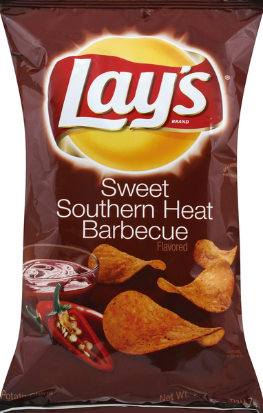 Lay's Potato Chips, Sweet Southern Heat Barbecue Flavored