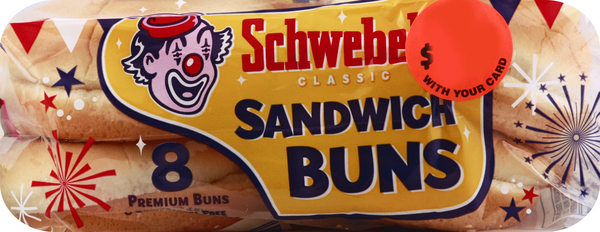 Schwebels Sandwich Buns, Premium