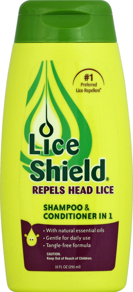 Lice Shield Shampoo & Conditioner, In 1