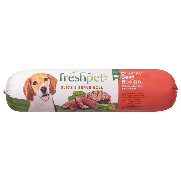 Freshpet Select Dog Food Chunky Beef Recipe