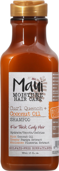 Maui Shampoo, Curl Quench + Coconut Oil