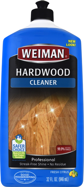 Weiman Cleaner, Hardwood, Fresh Citrus