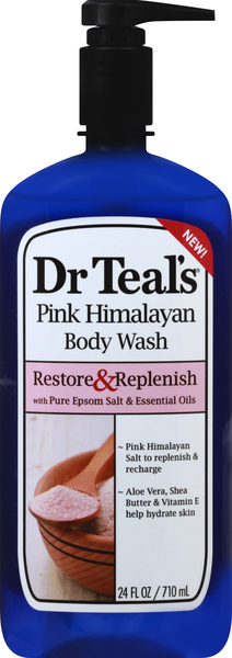 Dr Teal's Body Wash, Restore & Replenish, Pink Himalayan