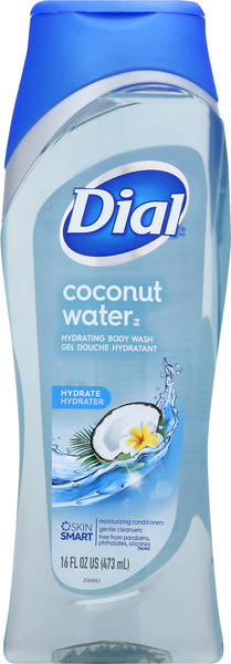 Dial Body Wash, Coconut Water, Hydrating