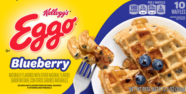 Eggo Waffles, Blueberry
