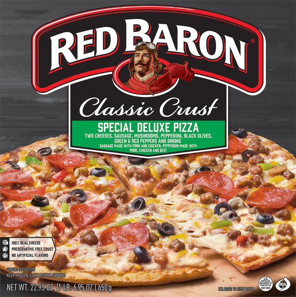 Red Baron Pizza, Classic Crust, Special Deluxe