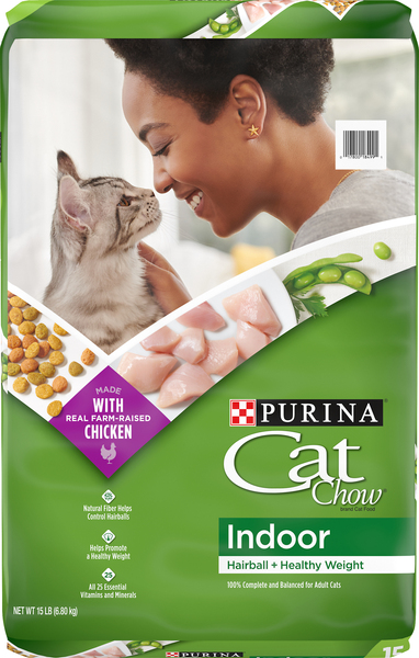 Cat Chow Cat Chow Cat Food Blend of proteins with accents of garden greens