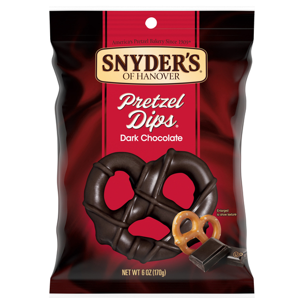 Snyder's of Hanover Pretzel Dips, Dark Chocolate