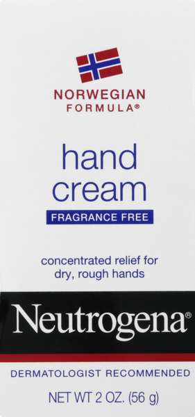 Neutrogena Hand Cream, Fragrance Free