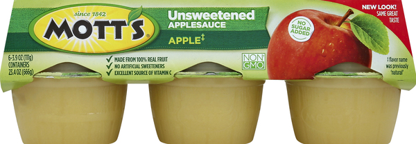 Mott's Applesauce, Unsweetened