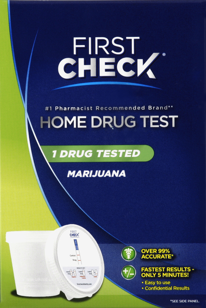 First Check Home Drug Test, Marijuana