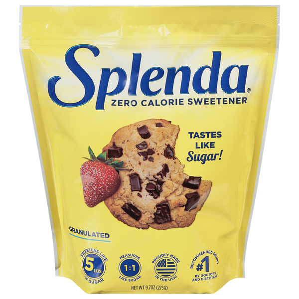 Splenda Sweetener, Zero Calorie, Granulated