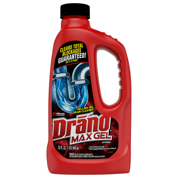 Drano Clog Remover, Max Gel