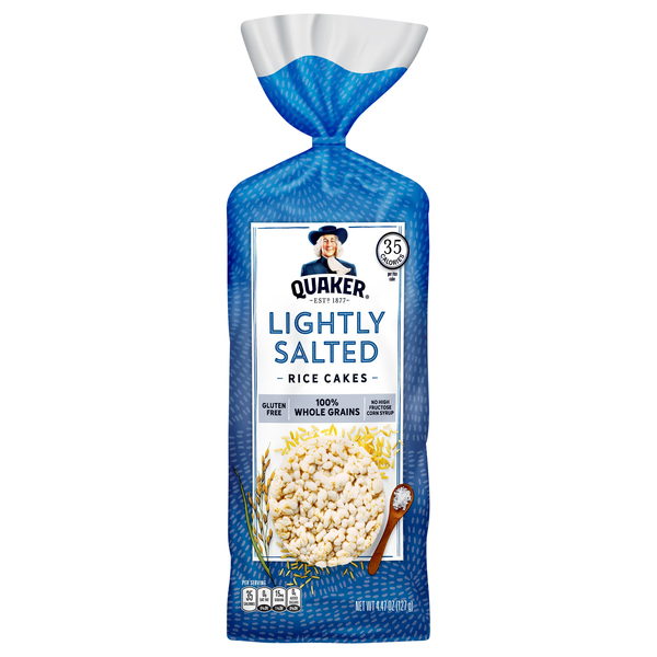 Quaker Rice Cakes, Lightly Salted