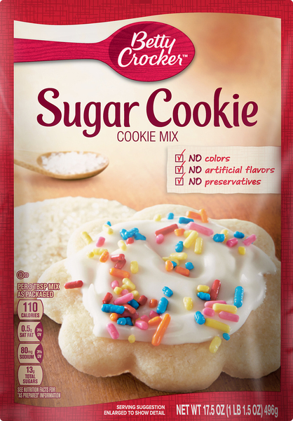 betty crocker sugar cookie mix
