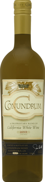 Conundrum White Wine, California, 2011