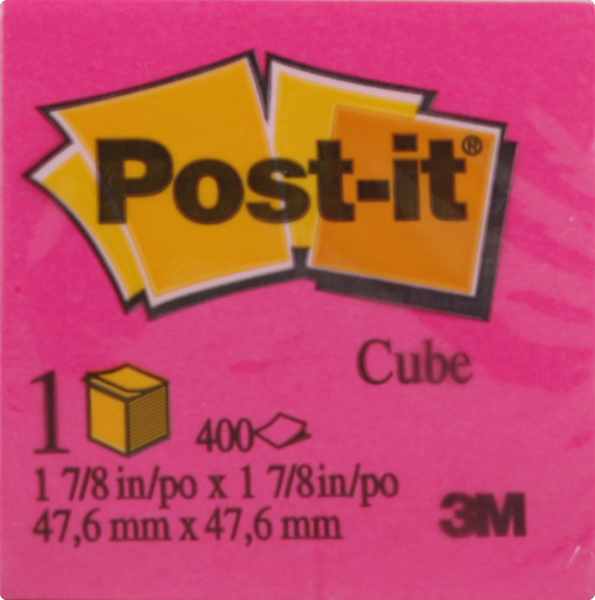 Post-it Notes, Cube