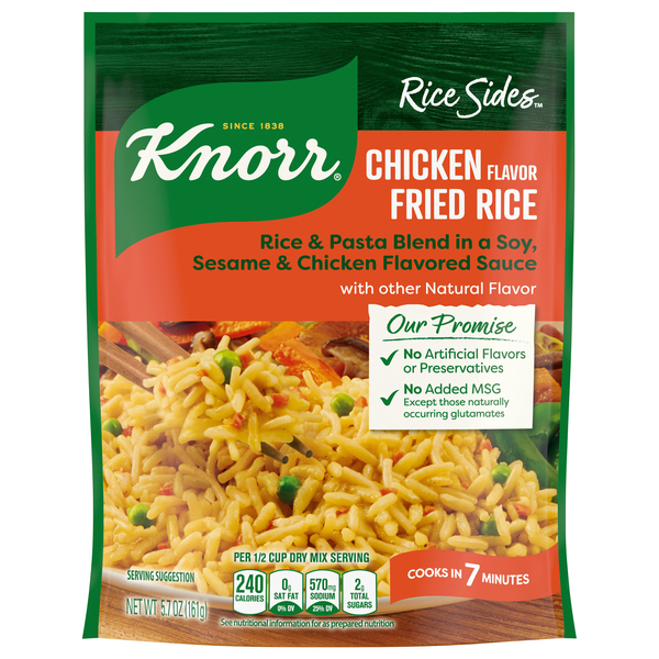 Knorr Rice Sides, Chicken Flavor Fried Rice