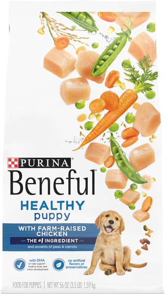 Purina Healthy Puppy With Farm Raised Chicken, High Protein Dry Dog Food