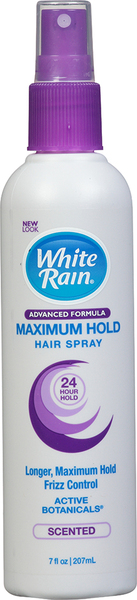 White Rain Hair Spray, Maximum Hold, Scented