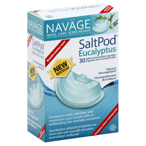 Navage SaltPod, Eucalyptus, Capsule